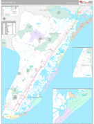 Cape May County, NJ Digital Map Premium Style